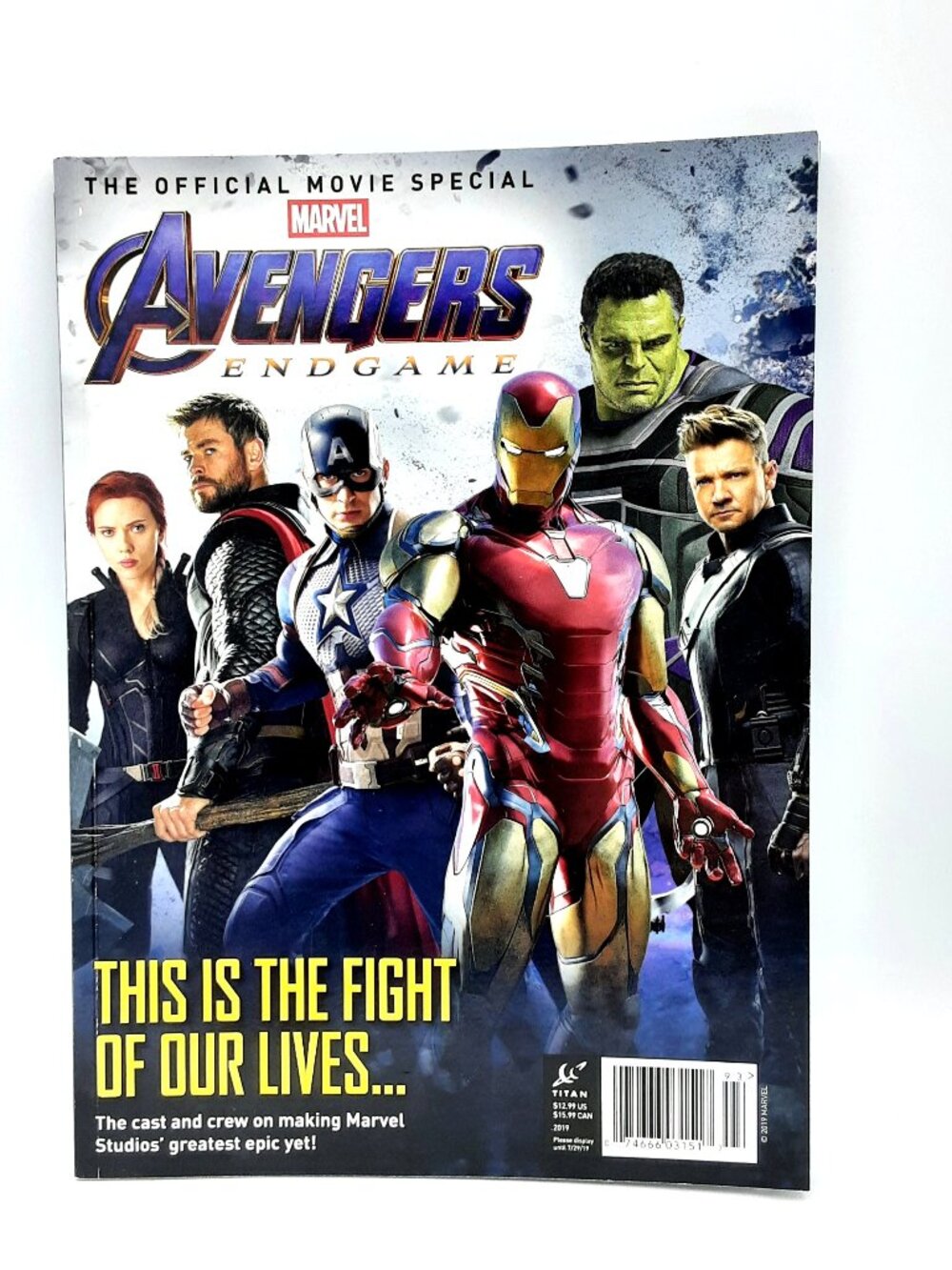 2019 Marvel Official Movie Special Avengers Endgame Titan LIKE NEW 1st Printing